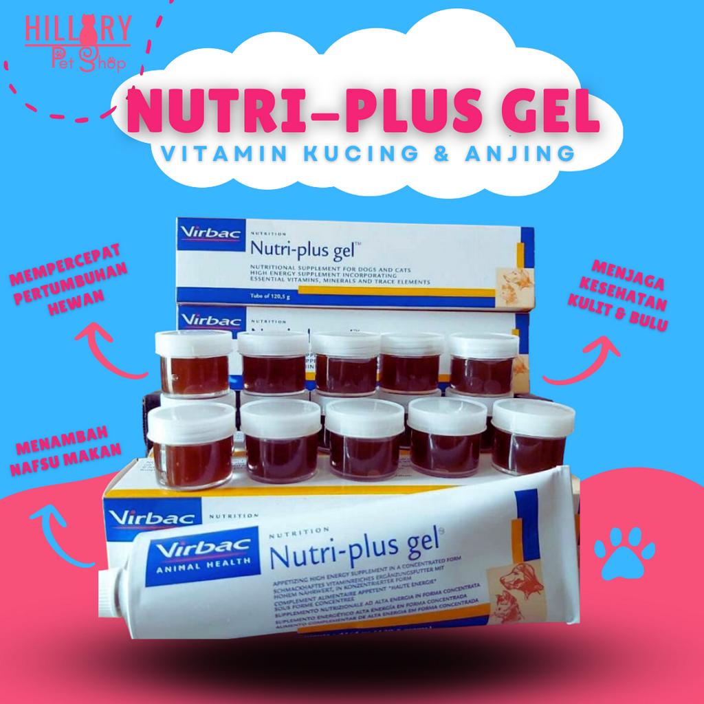 Jual Nutriplus Gel Vitamin Kucing Anjing Repack 10 Gr | Shopee Indonesia