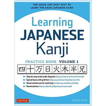 Jual Learning Japanese Kanji Practice Book Volume 1 | Shopee Indonesia
