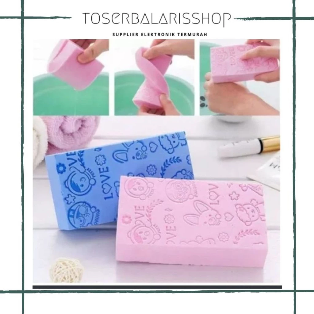 SPON MANDI PERONTOK DAKI / SPON DAKI SCRUB / SPON MANDI PERAWATAN TUBUH | AutoStock