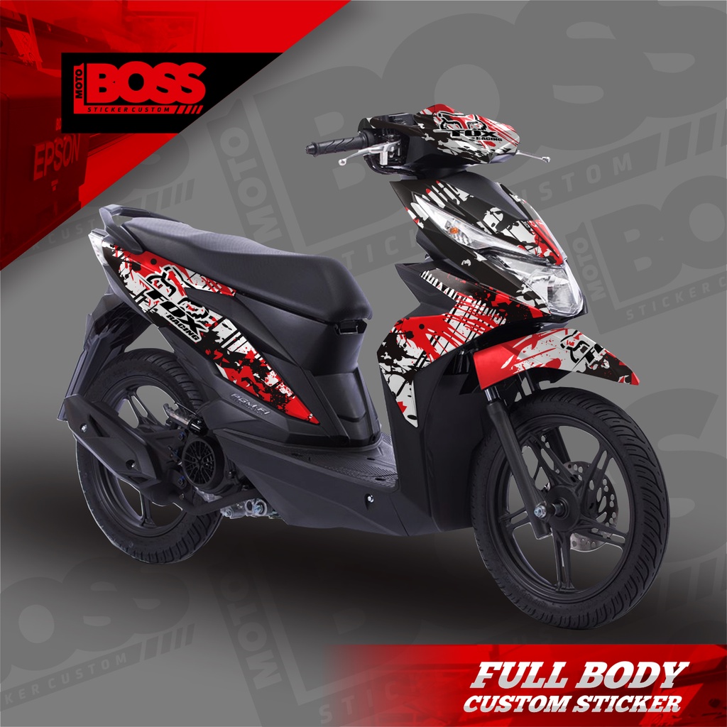 Jual Decal Sticker Honda Beat Esp Full Body Sticker