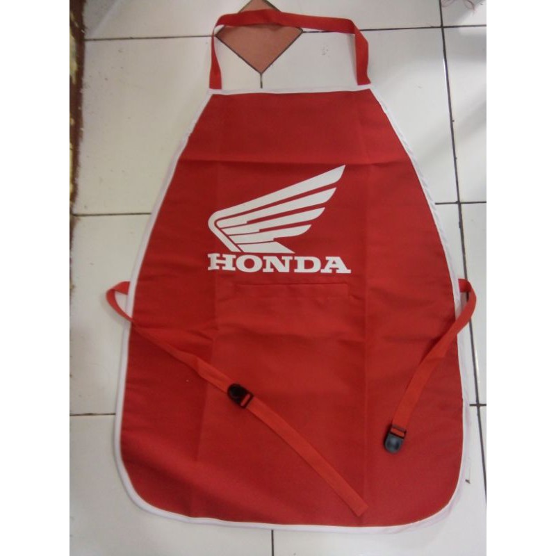 Jual Seragam Honda Celemek Mekanik Ahass Logo Bordir Shopee Indonesia 