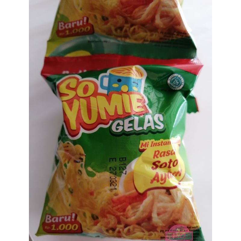 Jual So Yumie Gelas Rasa Soto Ayam Shopee Indonesia