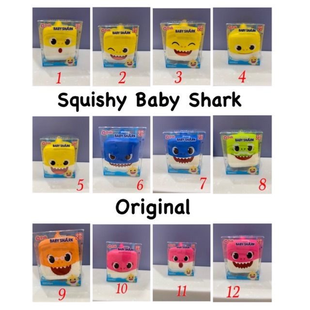 Jual Baby shark squishy / mainan squishy boneka | Shopee Indonesia