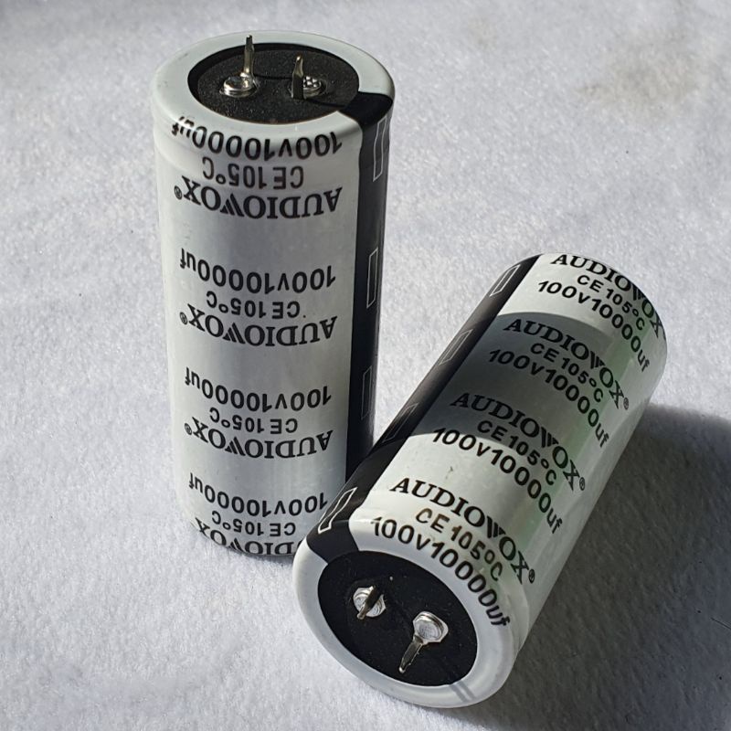 Jual Elco AUDIOVOX 10000uf 100V Putih | Shopee Indonesia