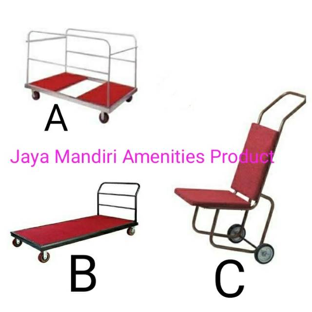 Jual Banquet Trolley Hotel (Table Trolley , Chair Trolley) Shopee