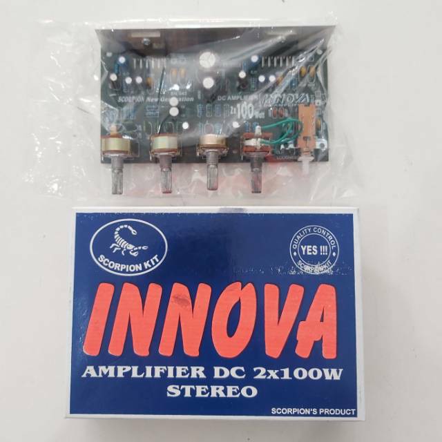 Jual Kit Speaker Aktif INNOVA 2x100 Watt Stereo 12V DC Shopee Indonesia