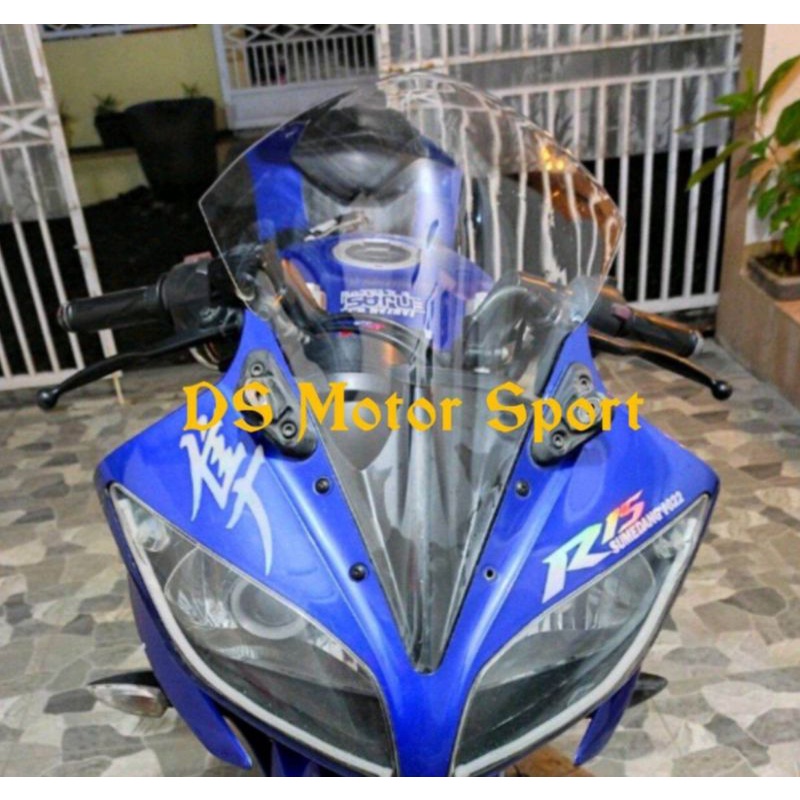 Jual VISOR R15 V2 SUPER JENONG JAMBUL ASESORIS WINDSHIELD KACA R15 V2 ...