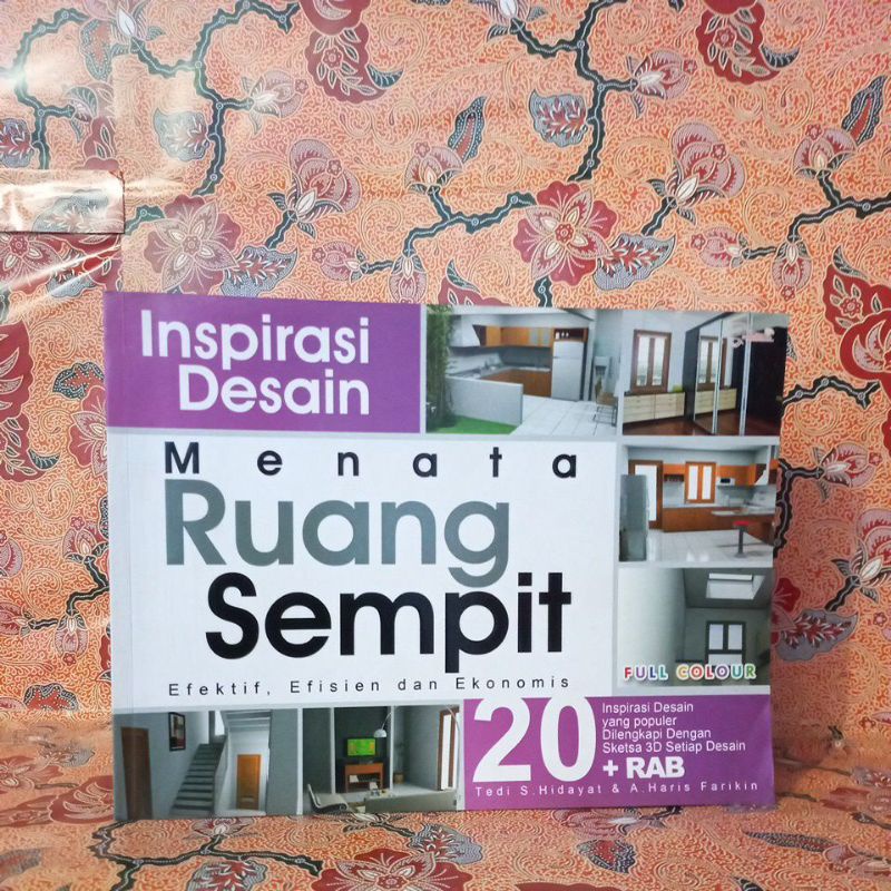 Jual Buku Arsitek - Inspirasi Desain Menata Ruang Sempit (Efektif ...