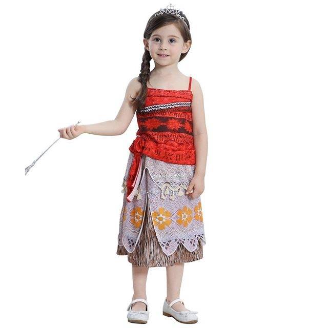 Jual 81003 DRESS MOANA /DRESS PRINCESS / KOSTUM MOANA / DRESS ANAK ...