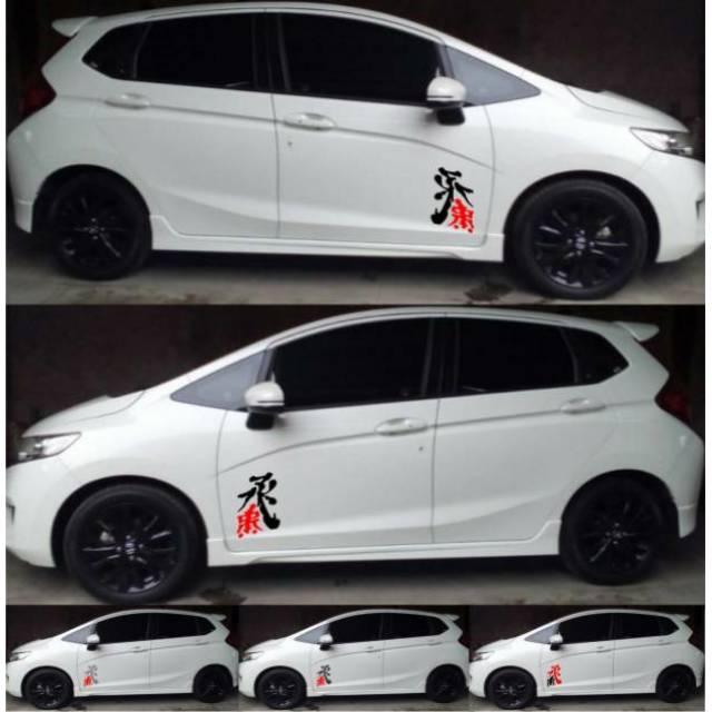 Jual sticker huruf kanji keren, sticker mobil | Shopee Indonesia