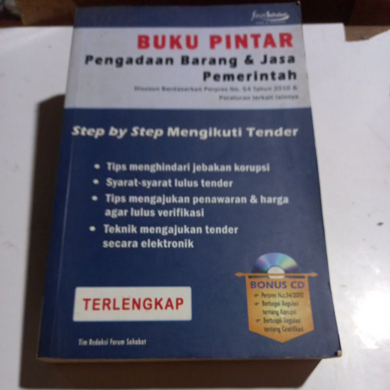 Jual BUKU PINTAR Pengadaan Barang dan Jasa Pemerintah. | Shopee Indonesia
