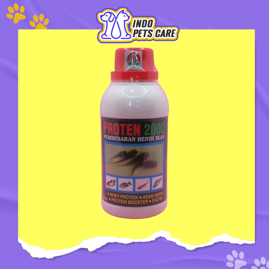 Jual PROTEN 2000 250ML - VITAMIN PERTUMBUHAN IKAN & MEMBESARKAN BENIH ...