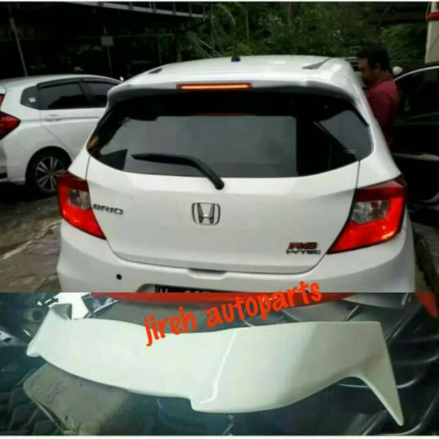 Jual Spoiler honda brio spoiler all new brio | Shopee Indonesia