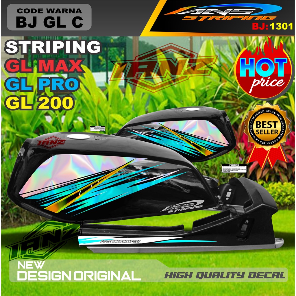 Jual STIKER STRIPING GL MAX HOLOGRAM / STRIPING GL PRO MAX VARIASI ...