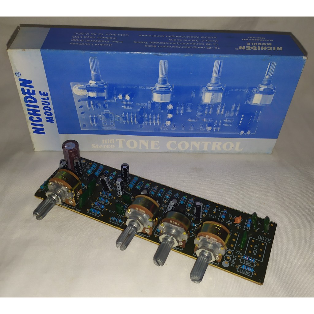 Jual Kit Ranic Tone Control Stereo Hifi NICHIDEN Type NCH-007 | Shopee ...