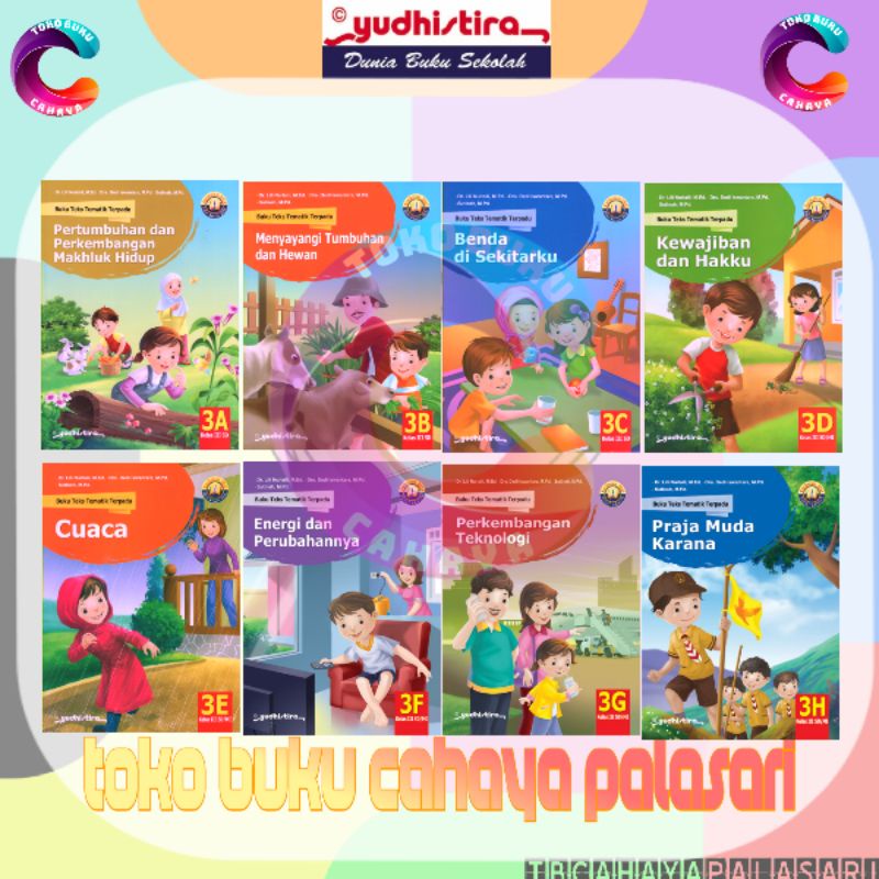 Jual BUKU TEKS TEMATIK TERPADU YUDHISTIRA Kelas 3 3A 3B 3C 3D 3E 3F 3G ...