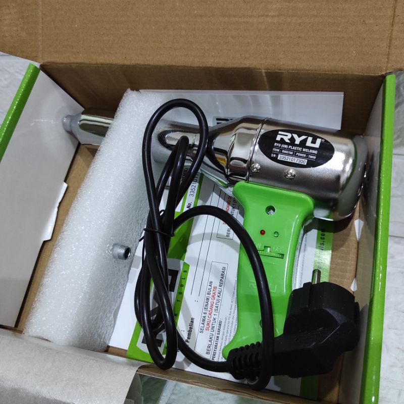 Jual RYU RWG 700 MESIN LAS PVC RYU RWG700 700WATT | Shopee Indonesia