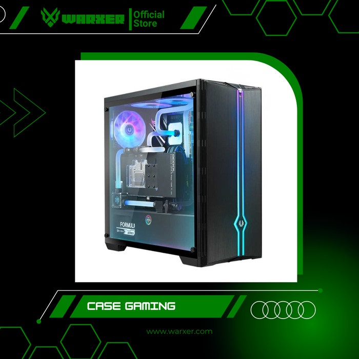 Jual BitFenix Saber Black E-ATX ARGB LED Full Tower Gaming Case ...