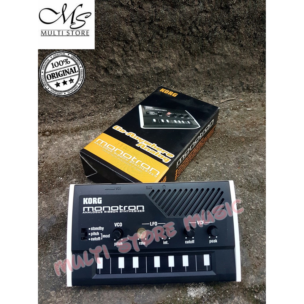 Jual Korg Monotron - KORG Analog Ribbon Synthesizer Monotron | Shopee ...