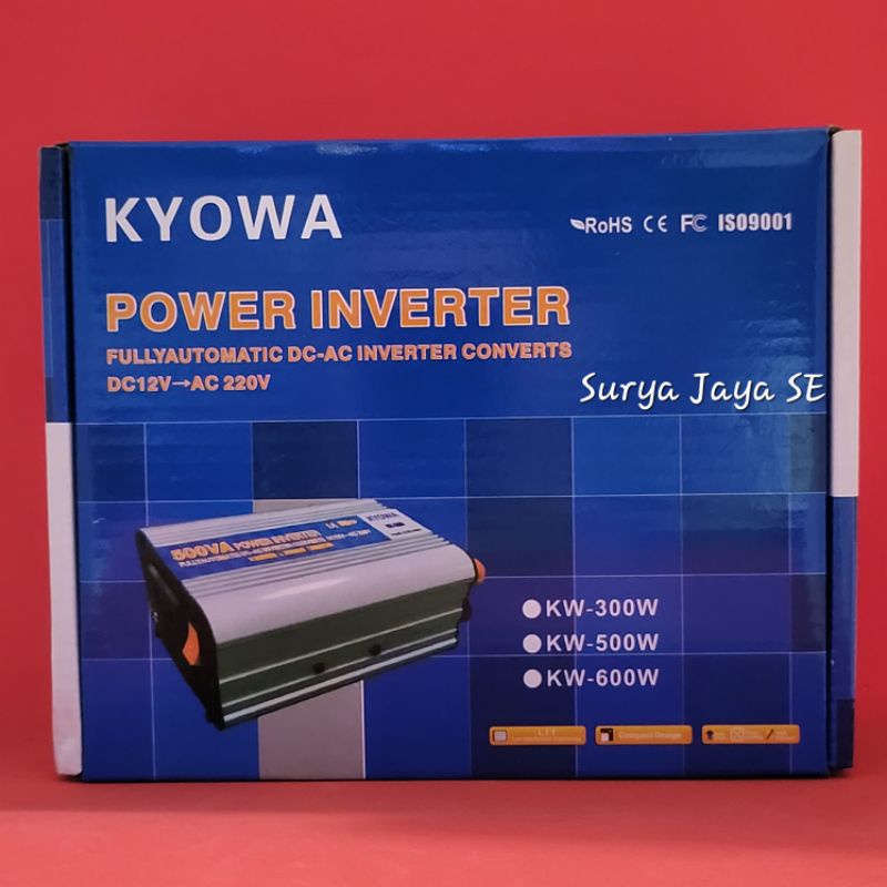 Jual Power Inverter DC to AC 300 Watt Kyowa Shopee Indonesia
