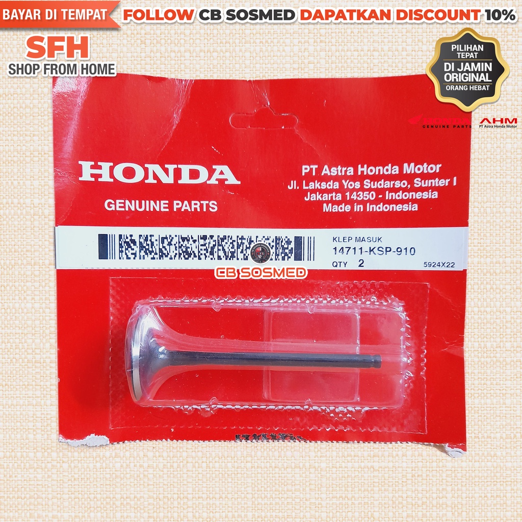 Jual Valve Inlet CRF150L K84 Valve Exhaust CRF 150L K84F Payung Klep ...