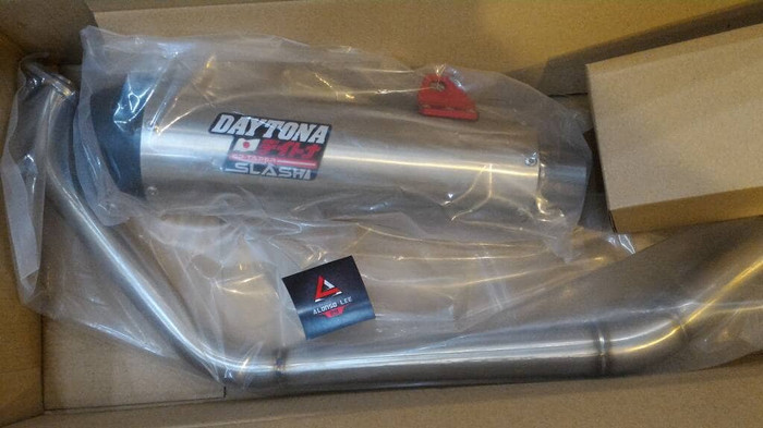 Jual knalpot daytona yamaha r15 v3 all new r15 long | Shopee Indonesia