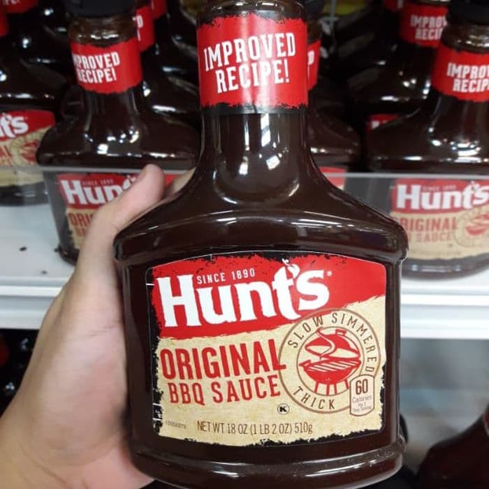 Jual Hunts Original Bbq Sauce Saos Bbq Barbeque Sauce Shopee Indonesia