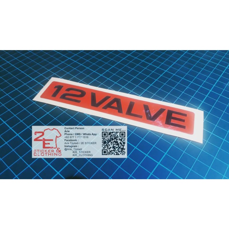Jual Stiker Cover Mesin 12 Valve Toyota STARLET | Shopee Indonesia
