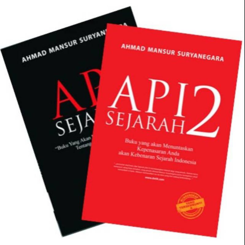 Jual Api Sejarah Jilid 1 Dan 2 Ahmad Mansur Suryanegara Shopee Indonesia