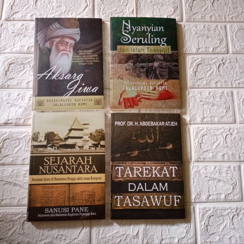 Jual Paketan Buku Murah Tasawuf Aksara Jiwa Nyanyian Seruling