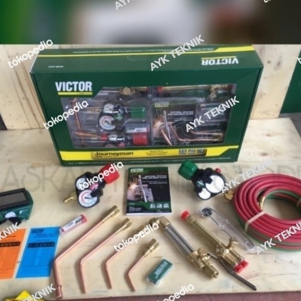 Jual Regulator Original VICTOR JOURNEYMAN Torch set alat las victor ori