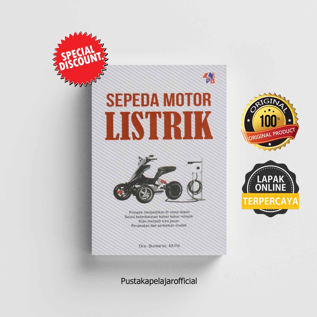 Jual BUKU ORI SEPEDA MOTOR LISTRIK - BUNTARTO - PUSTAKA BARU | Shopee ...