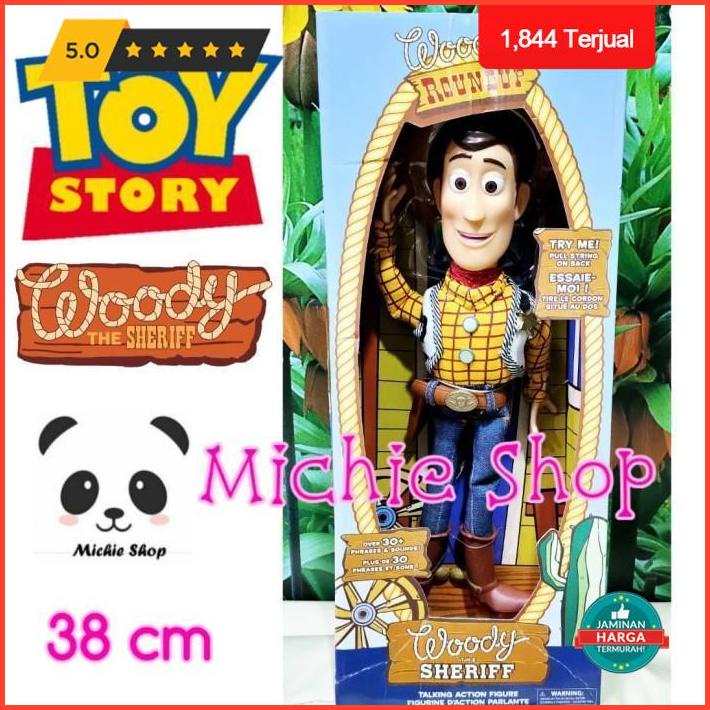Jual Puncak Promo Toy Story Ori / Talking Woody Promo Shopee Indonesia