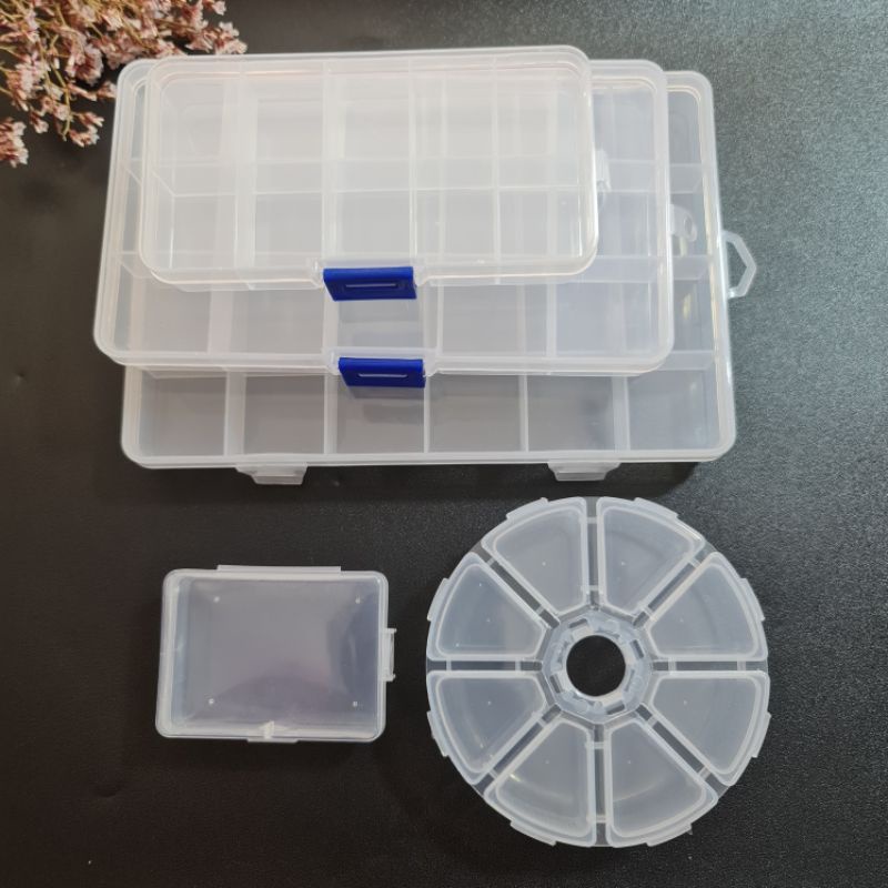 Jual Box Sekat / Storage Box / Kotak Aksesoris / Kotak Manik | Shopee ...