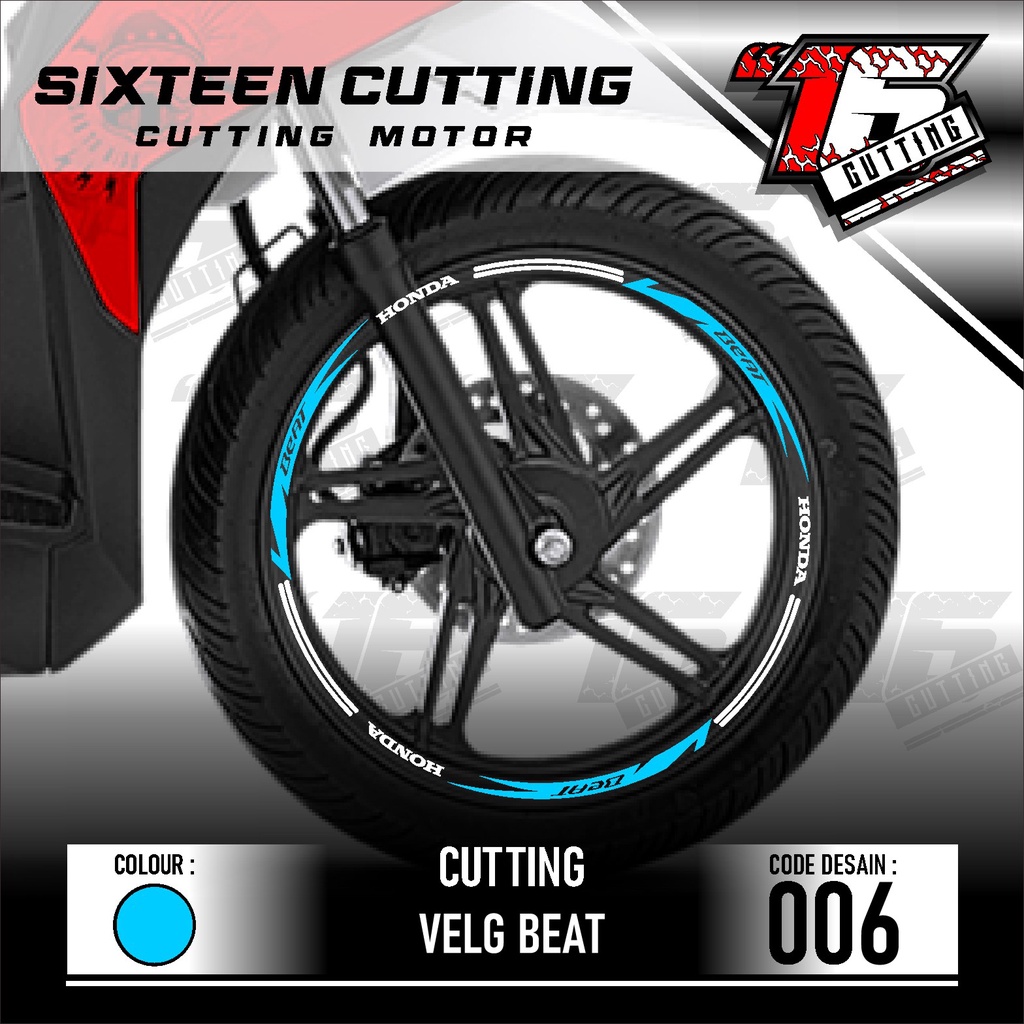 Jual Stiker velg Beat lis velg beat stiker velg motor Beat list velg