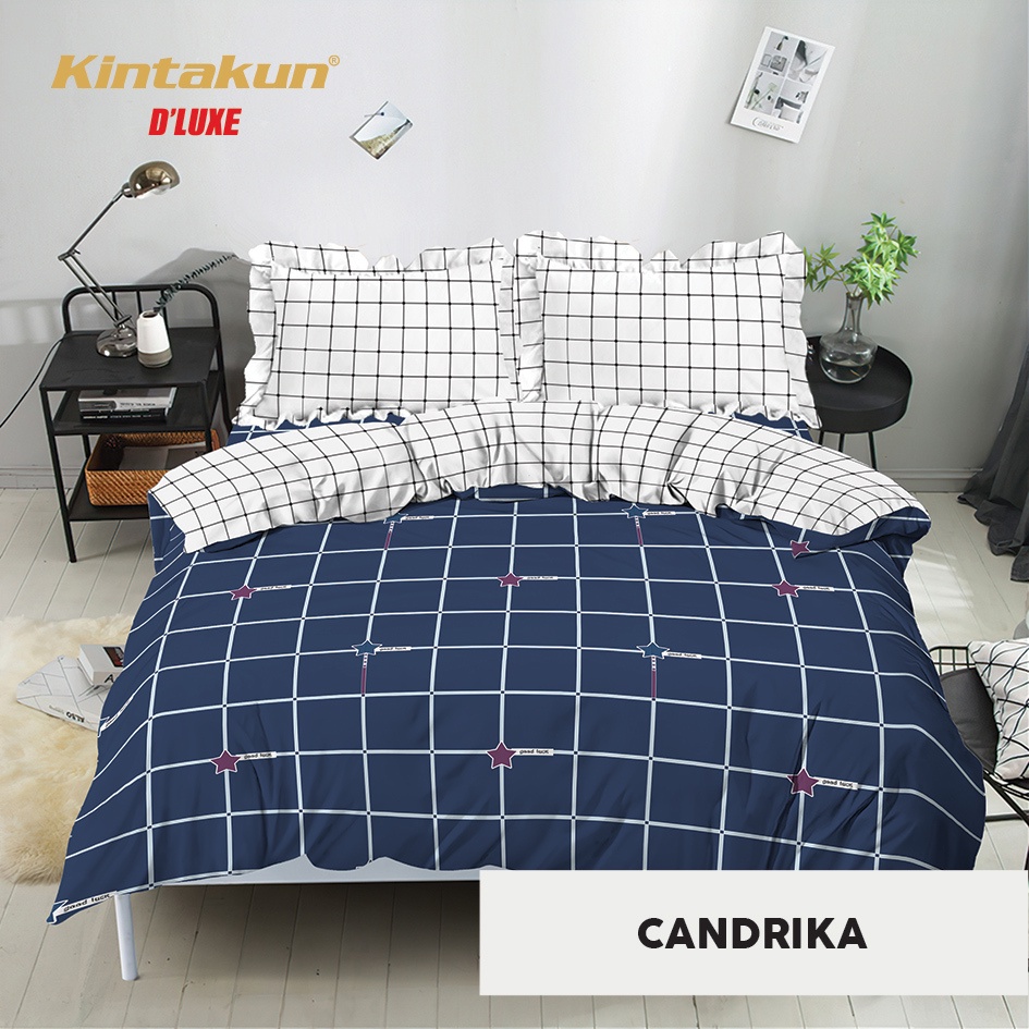 Jual KINTAKUN DELUXE - BED COVER RUMBAI QUEEN KINTAKUN UK 160X200 MOTIF ...