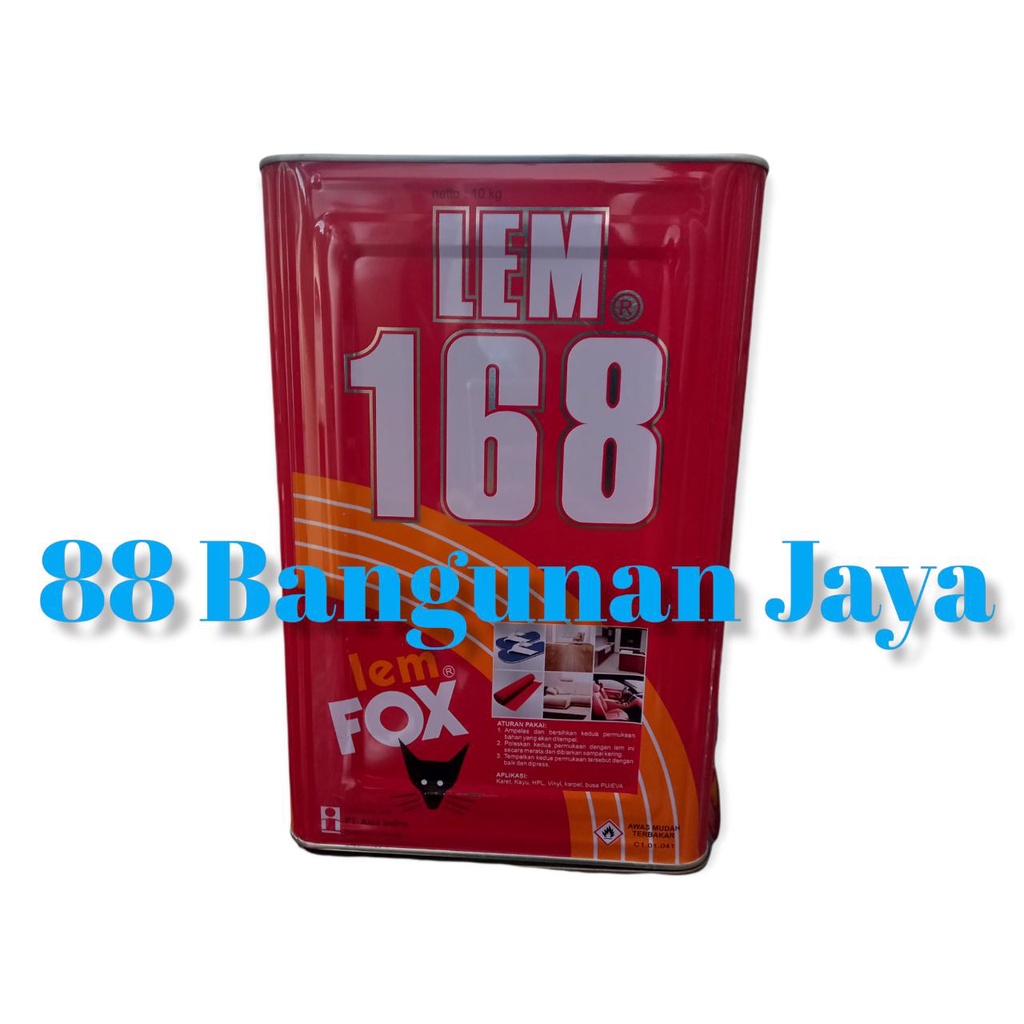 Jual Lem Fox 168 10kg Polos Lem Kuning Kayu Shopee Indonesia 9061