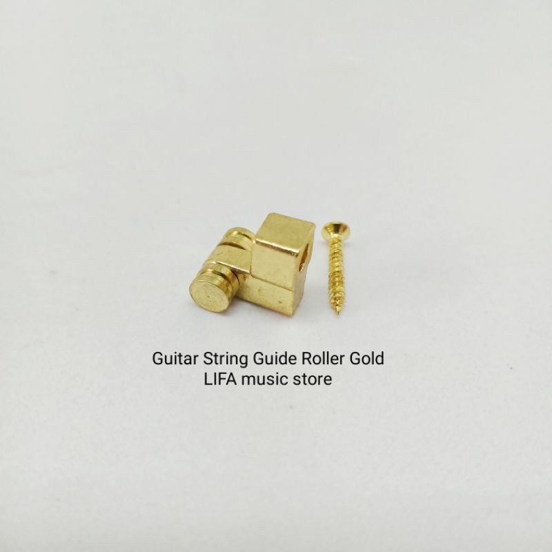Jual Guitar String Guide Roller Gold | Shopee Indonesia