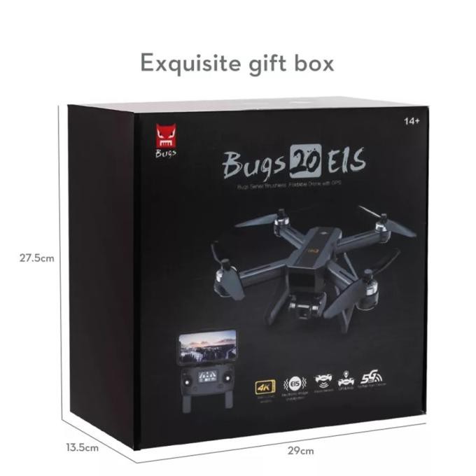 Jual MJX Bugs 20 EIS 4K MJX B20 EIS Drone Kamera Stabilizer Wifi 5G ...