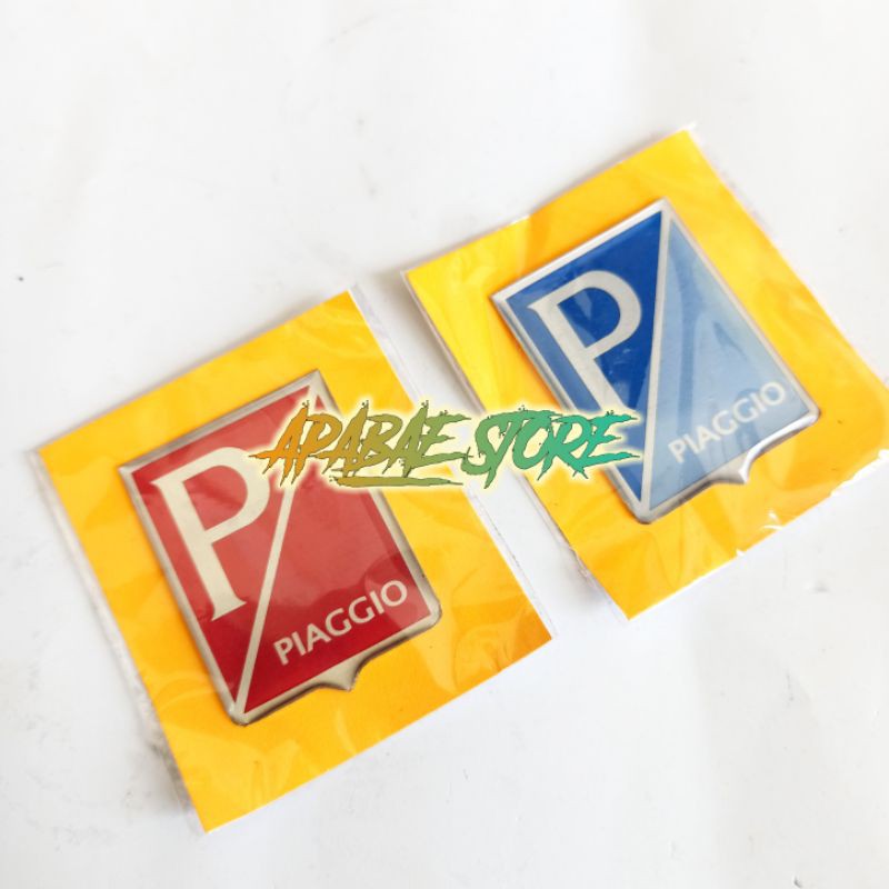 Jual Logo Emblem P Coret Vespa Tahun Tua Shopee Indonesia