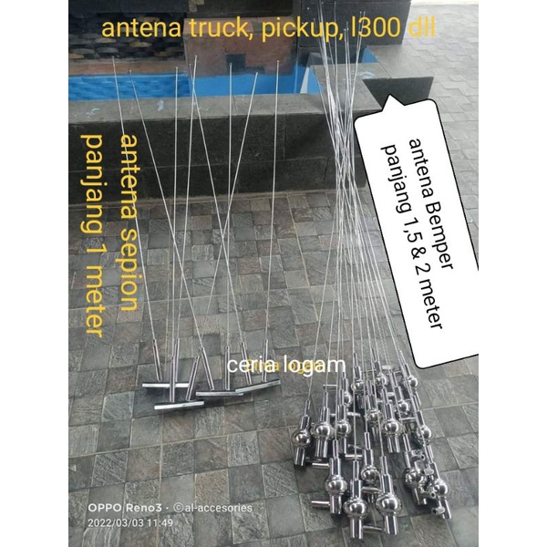 Jual antena toppers pecut mobil variasi panjang universal mobil truk ...