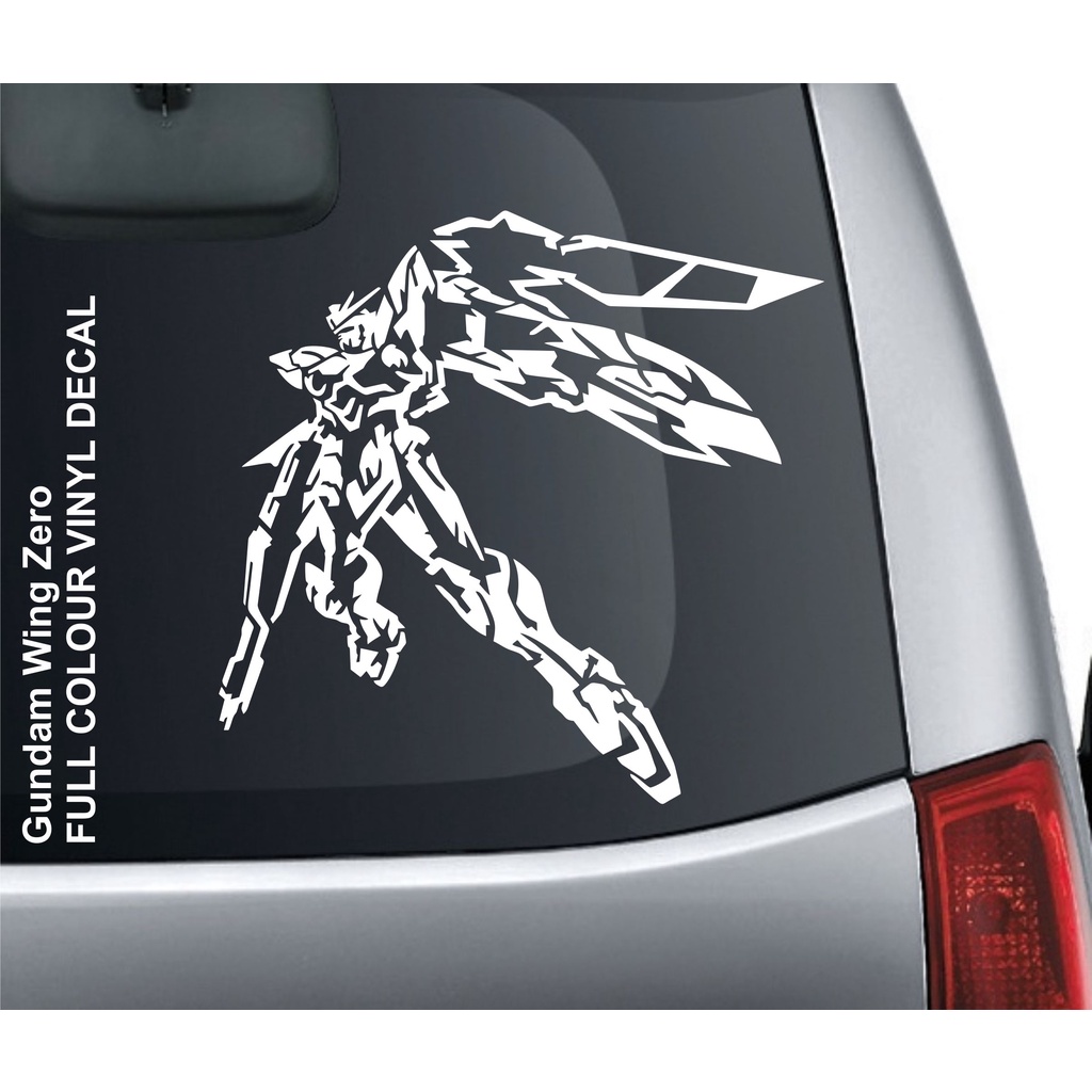 Jual Sticker Stiker Gundam Wing Zero Vinyl Decal Anime Manga | Shopee ...
