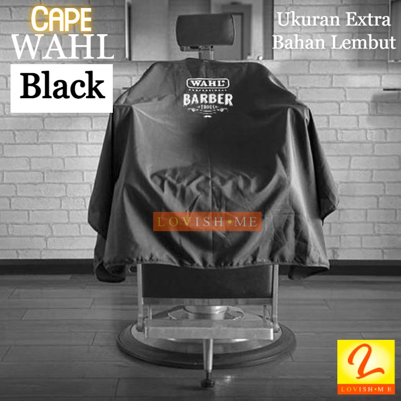 Jual Cape Barber WALH Black / Kip Barbershop dan salon - ukuran extra ...