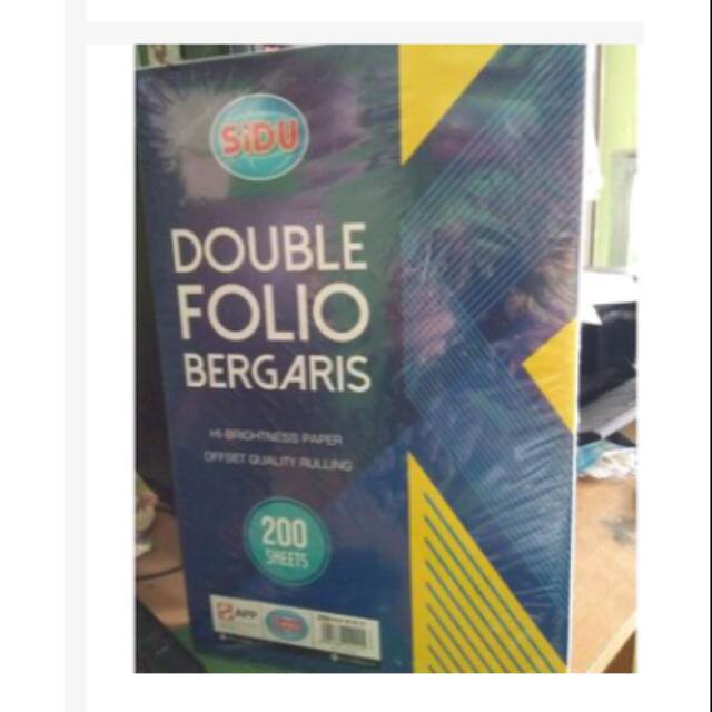 Jual Kertas Folio Bergaris 10pcs Shopee Indonesia