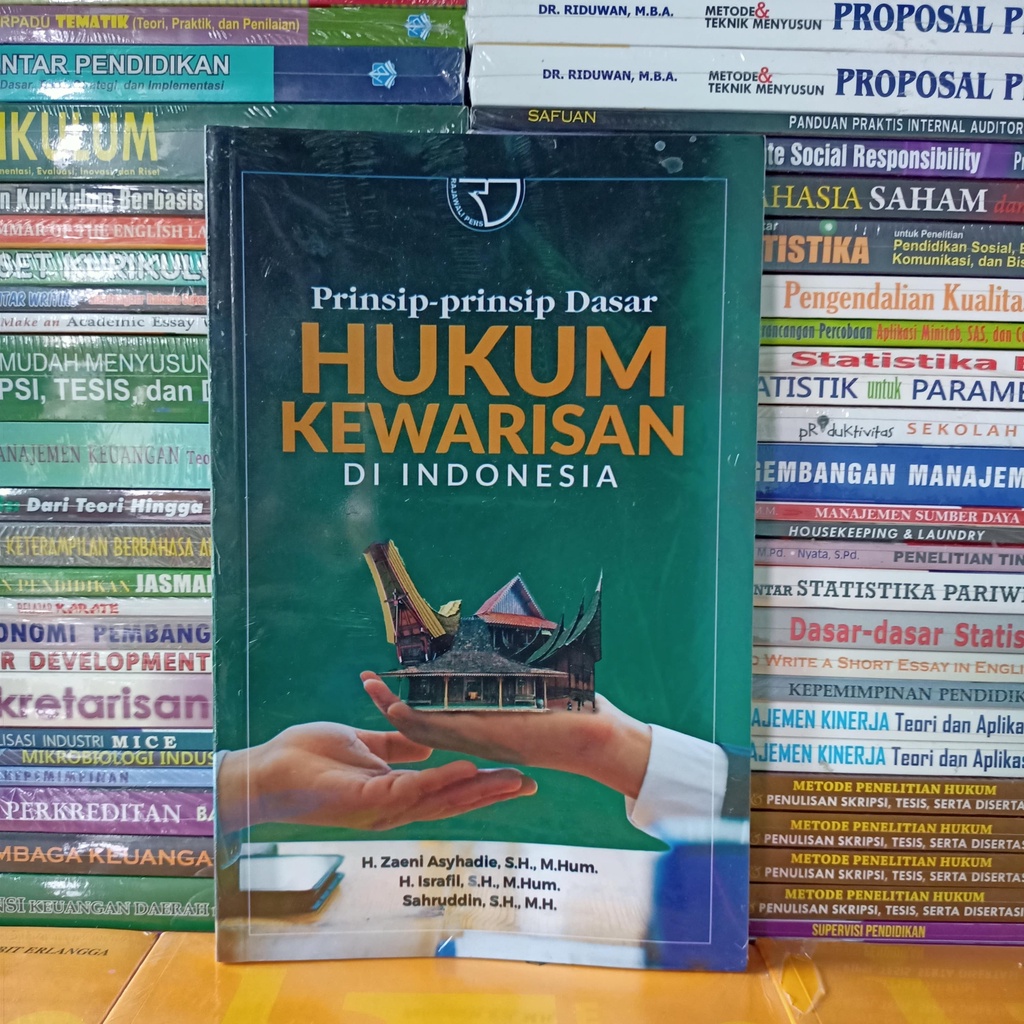 Jual Prinsip-prinsip Dasar Hukum Kewarisan Di Indonesia - H. Zaeni ...