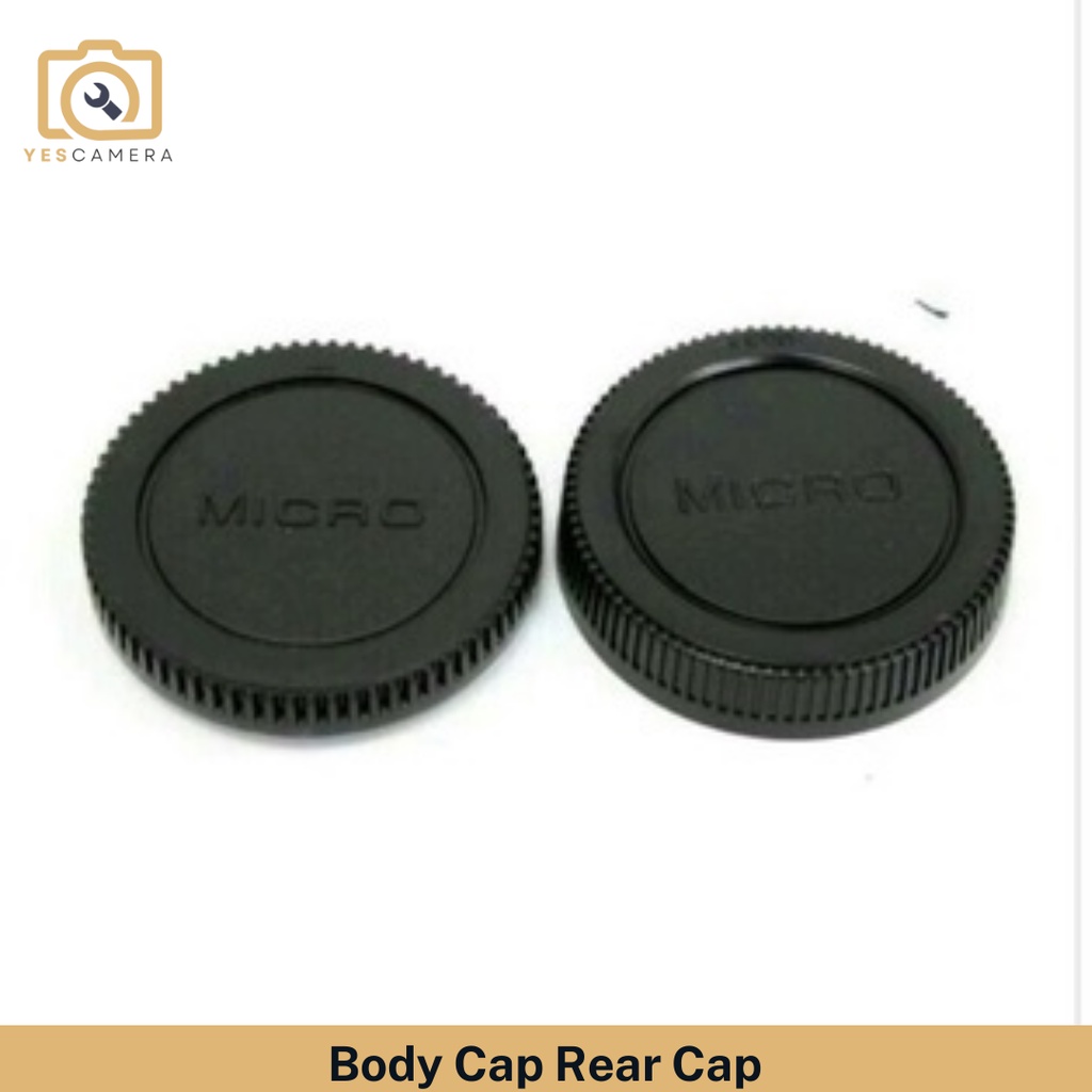 Jual Body Cap Rear Cap M43 Olympus Panasonic Lumix Xiaomi YI M1 ...