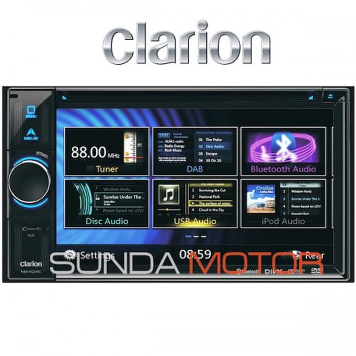 Jual Headunit 2Din Clarion NX404A - Produk 100 By Sunda Motor | Shopee ...
