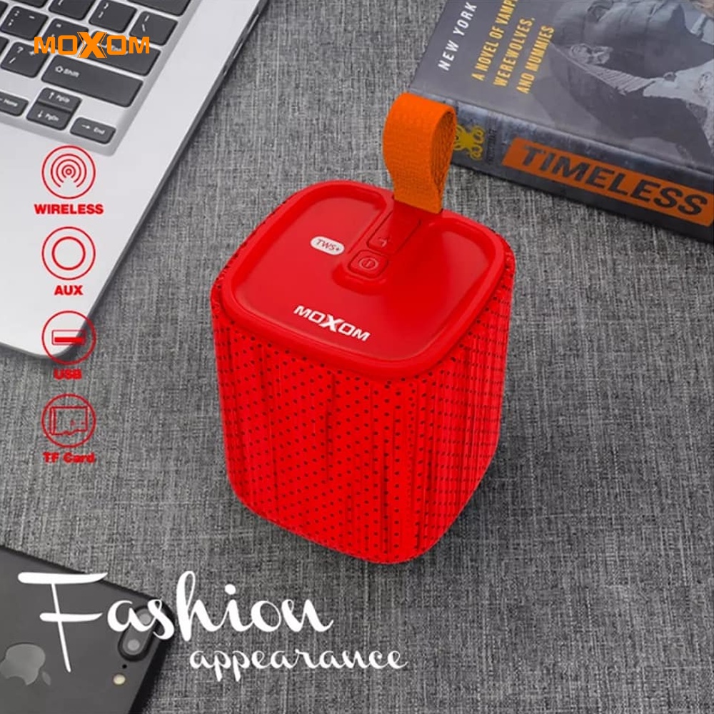 Jual Moxom MX-SK08 Handle Sound TWS Wireless Portable Bass Music Box ...