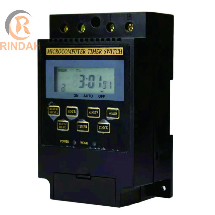 Jual KG316T 25A MicroComputer LCD Programmable 220V DIGITAL TIMER ...
