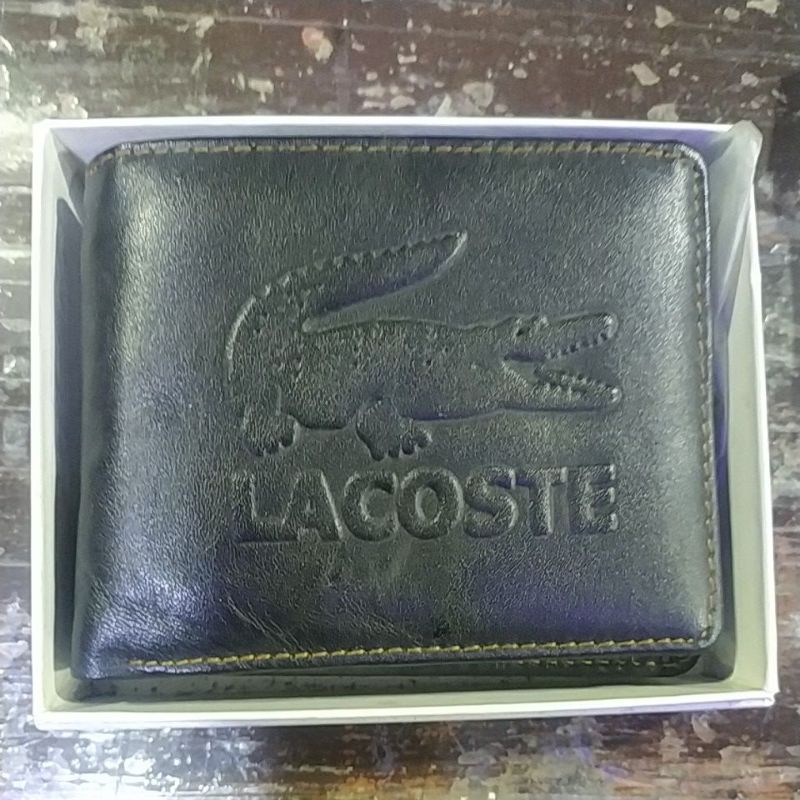 Jual Dompet kulit lacoste original Shopee Indonesia